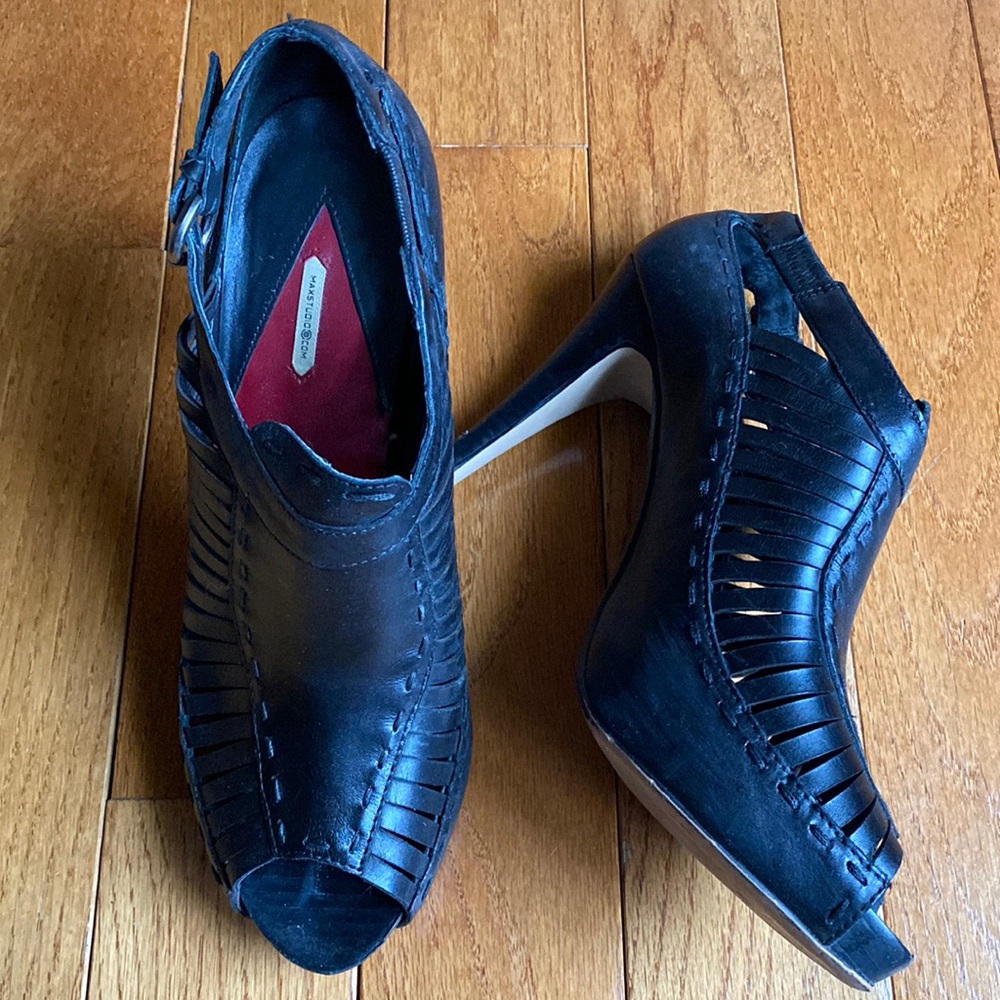 Max Studio Leather Heels
